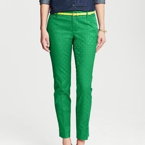Banana Republic Hampton Pants in Green